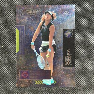 2021 SkyBox Metal Universe Champions Naomi Osaka #25 RC Rookie